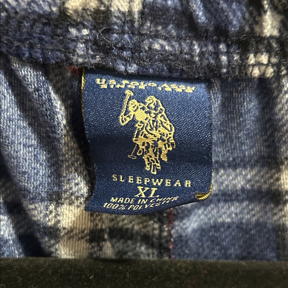 Beverly Hills Polo Club Navy and Red Plaid Pants - Picture 2 of 6